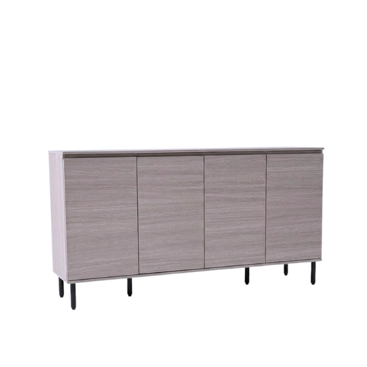 Monaco 1.6m Ash 4-Door Sideboard