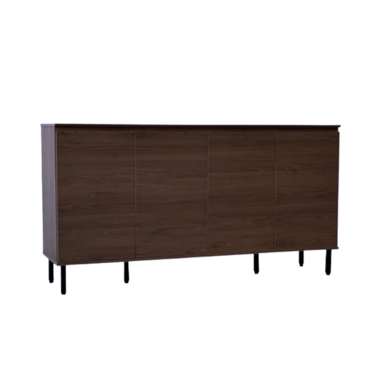 Monaco 1.6m Espresso 4-Door Sideboard