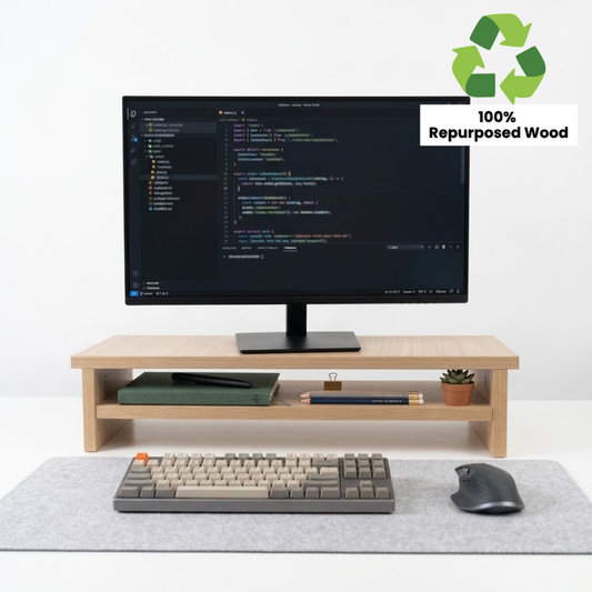 Stanley Up-cycled Maple Monitor Stand