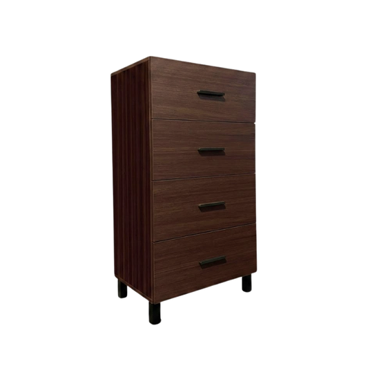 Nora 60cm Espresso 4-Drawer Chest-of-Drawer