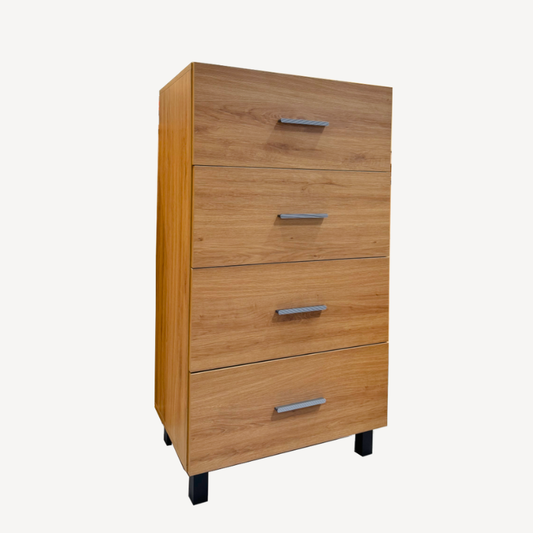 Nora 60cm 4-Drawer Pine Chest of Drawers