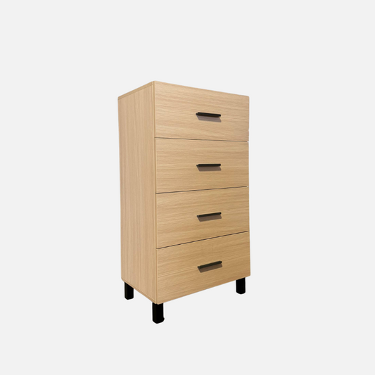 Nora 60cm 4-Drawer Maple Chest of Drawers