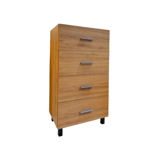 Nora 60cm Pine 4-Drawer Chest-of-Drawer