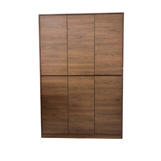 Osaka 1.2m Walnut XL Shoe Cabinet