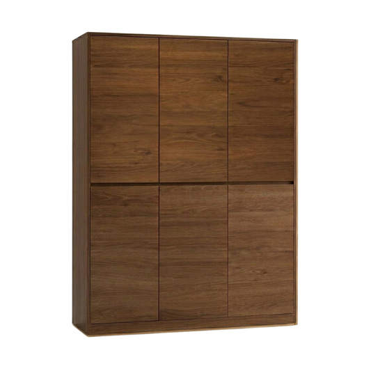 Osaka 1.2m Walnut XL Shoe Cabinet