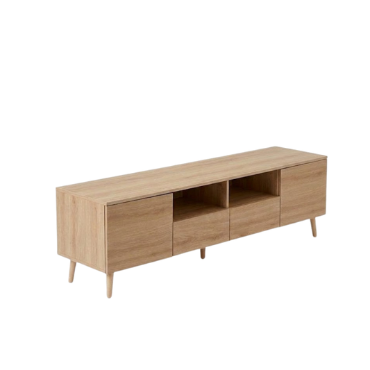 Preston 1.8m Pine TV Console Cabinet