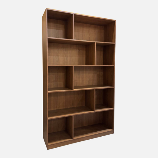 Princeton 1.2m Walnut Bookcase Display Shelf