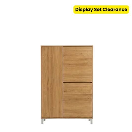 Display Set Clearance - Roma 80cm Pine Highboard