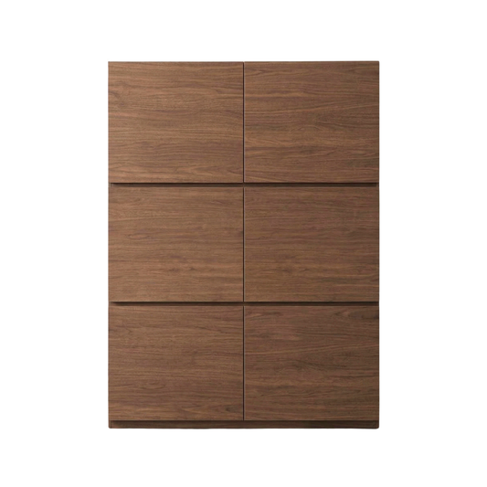 Berlin 1.2m Walnut XL Storage Cabinet
