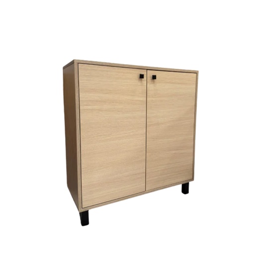 Richie 80cm Maple Shoe Cabinet