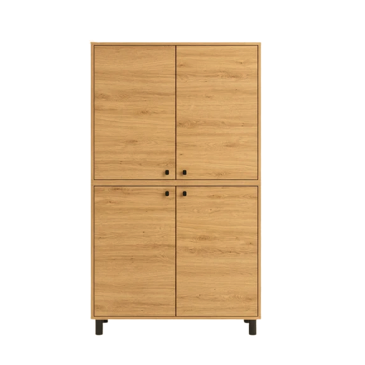Richie 80cm Pine High Shoe Cabinet