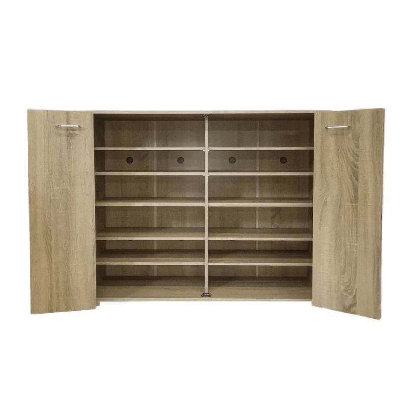 Timber 1.2m Shoe Cabinet
