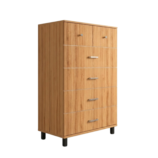 Union 80cm Pine 6-Drawer Chest no Locks