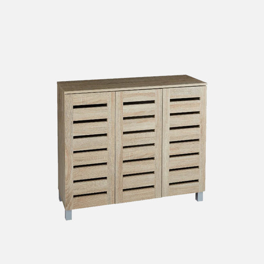 Vegas 90cm 3-Door Shoe Cabinet