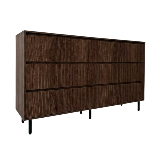Verona 1.6m Espresso 6-Drawer Chest Dresser Sideboard