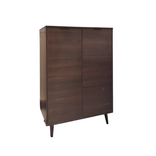 Bremen 80cm Espresso Storage Cabinet