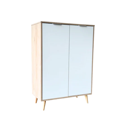 Bremen 80cm Maple/White Storage Cabinet