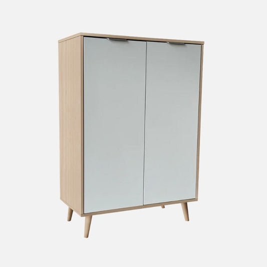 Bremen 80cm Maple White Storage Cabinet