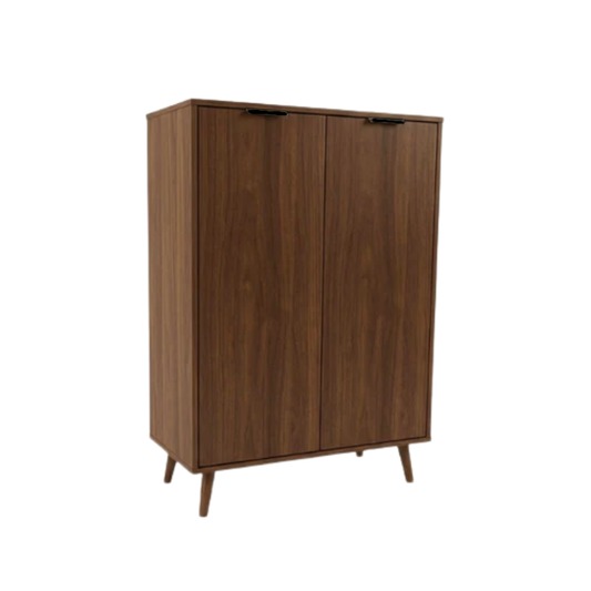 Bremen 80cm Walnut Storage Cabinet