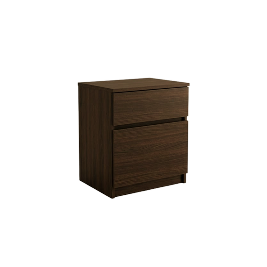 Cubo 45cm Espresso Bedside Table