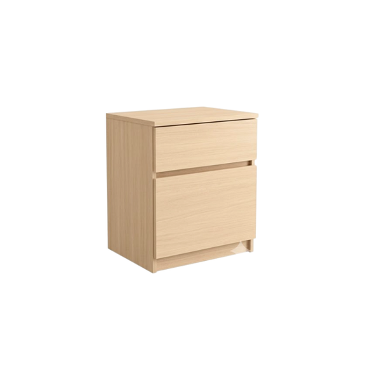 Cubo 45cm Maple Bedside Table