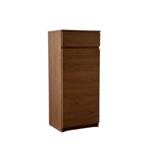 Eden 43cm Walnut Shoe Cabinet