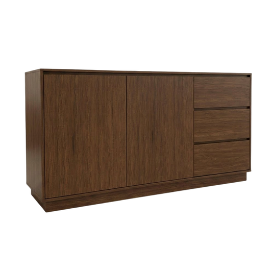 Evie 1.6m Walnut Chest Sideboard