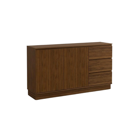 Evie 1.6m Walnut Chest Sideboard