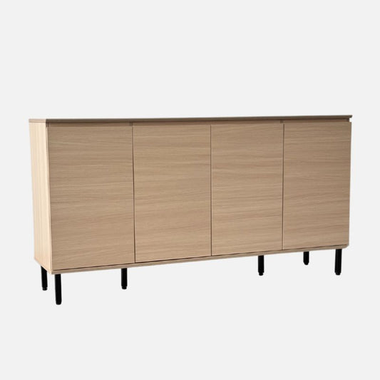 Monaco 1.6m Maple 4-Door Sideboard