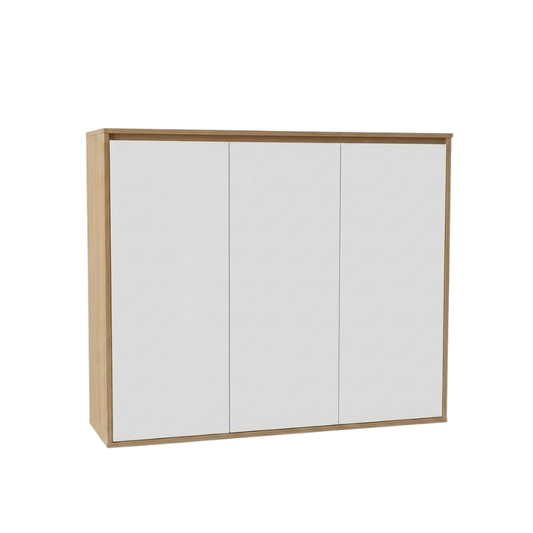 Richmond 1.2m Maple/White Shoe Cabinet