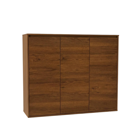 Richmond 1.2m Walnut Shoe Cabinet
