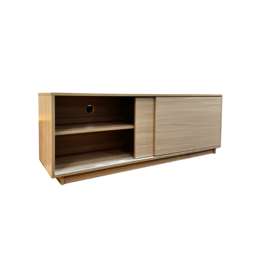 Tilburg 140cm Sliding-Door Maple TV Cabinet