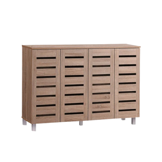 Vegas 1.2m Oak Shoe Cabinet