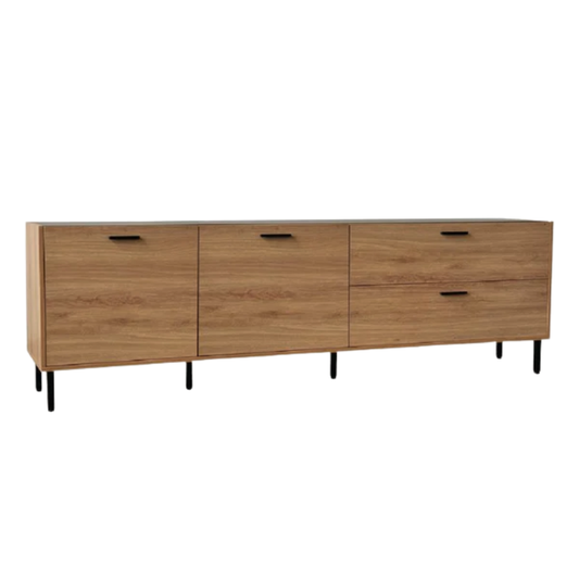 Vita 1.8m Pine TV Console Cabinet