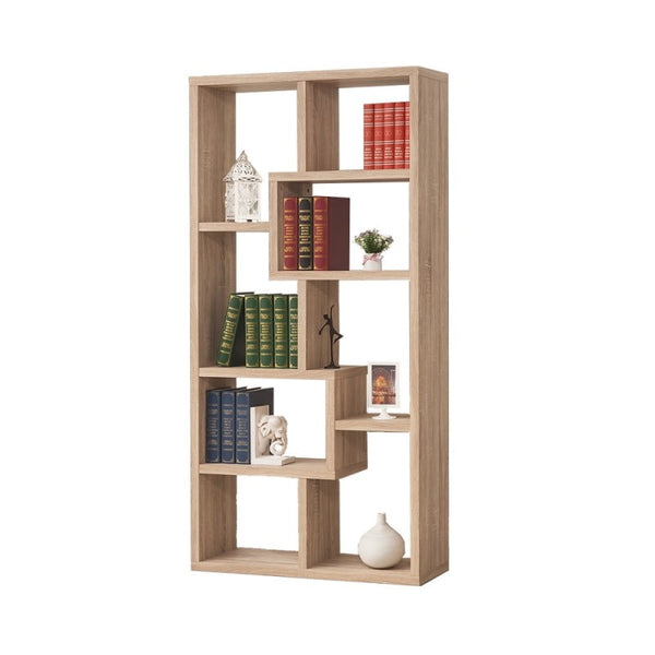 Corolla 90cm Golden Oak Bookcase Display Shelf