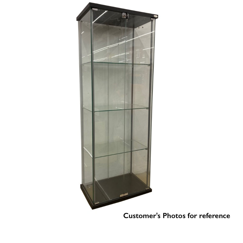 Curio Glass Display Cabinet with Lock