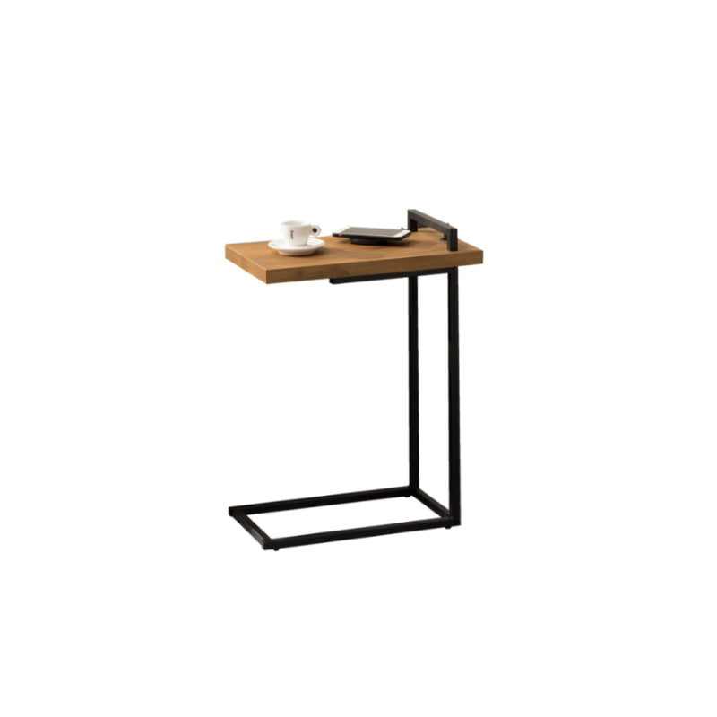 Carina Golden Oak Side Table with USB