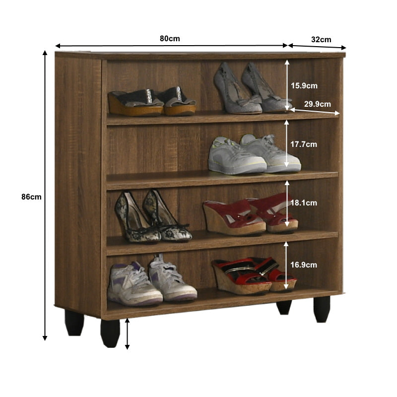 Texas 80cm 2-Door Shoe Cabinet