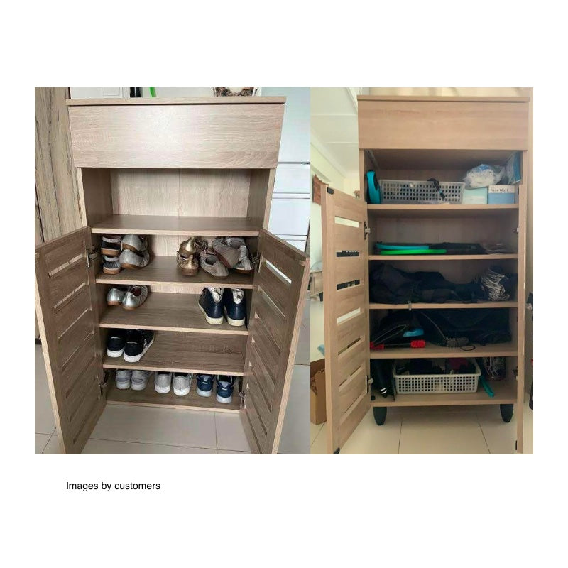 Delta 60cm 2-Door Shoe Cabinet