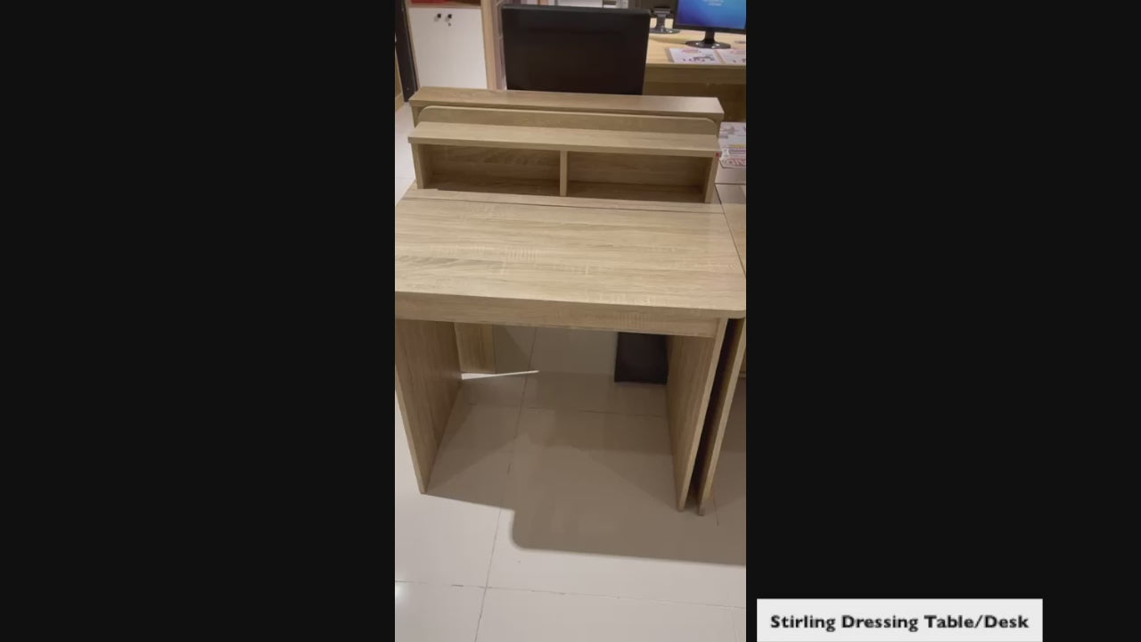 Stirling Flip Desk with Mirror